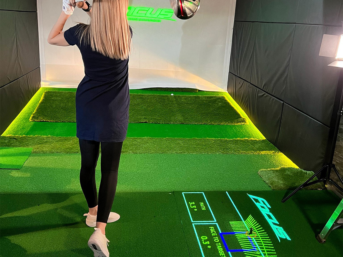 ボール軌道の投影